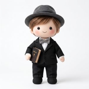 Boneco de pelúcia missionário