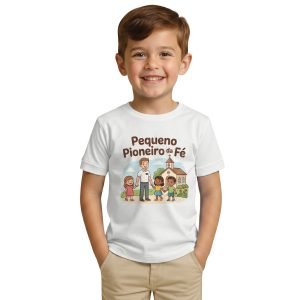 Camiseta Pequenos Pioneiros da Fé